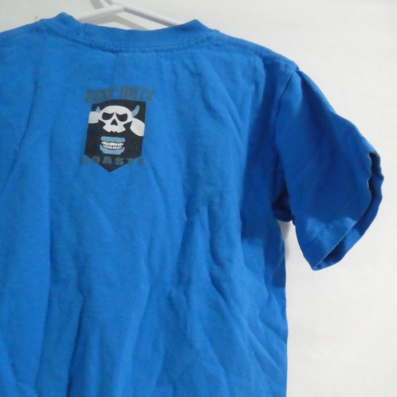 COWS xs light blue Cow Of Duty Roasts graphic T-Shirt. Made In Canada, GUC - Picture 8 of 11